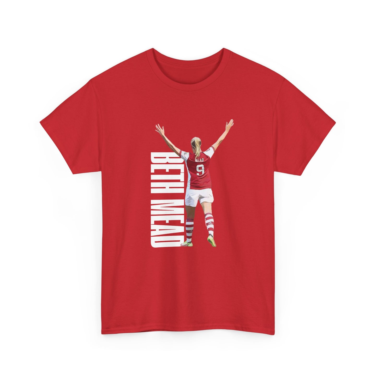 Exclusive Arsenal Beth Mead T-shirt with our unique © Design, perfect gift for a Gooner, wearable Arsenal Art present showing your love for the Gunners. Beth Mead | Arsenal Player Beth Mead| Beth Mead Arsenal | Beth Mead T-shirt | Beth Mead Chant | Gunner T-shirt | Arsenal women's | Arsenal women's T-Shirt | Periodic Table | Arsenal Clothing | Gooner Fashion | Arsenal T-shirt | Arsenal Art | Gooner T-shirt | Gift for him | Gift for Her | Gift for Gooner | Present for Gooner