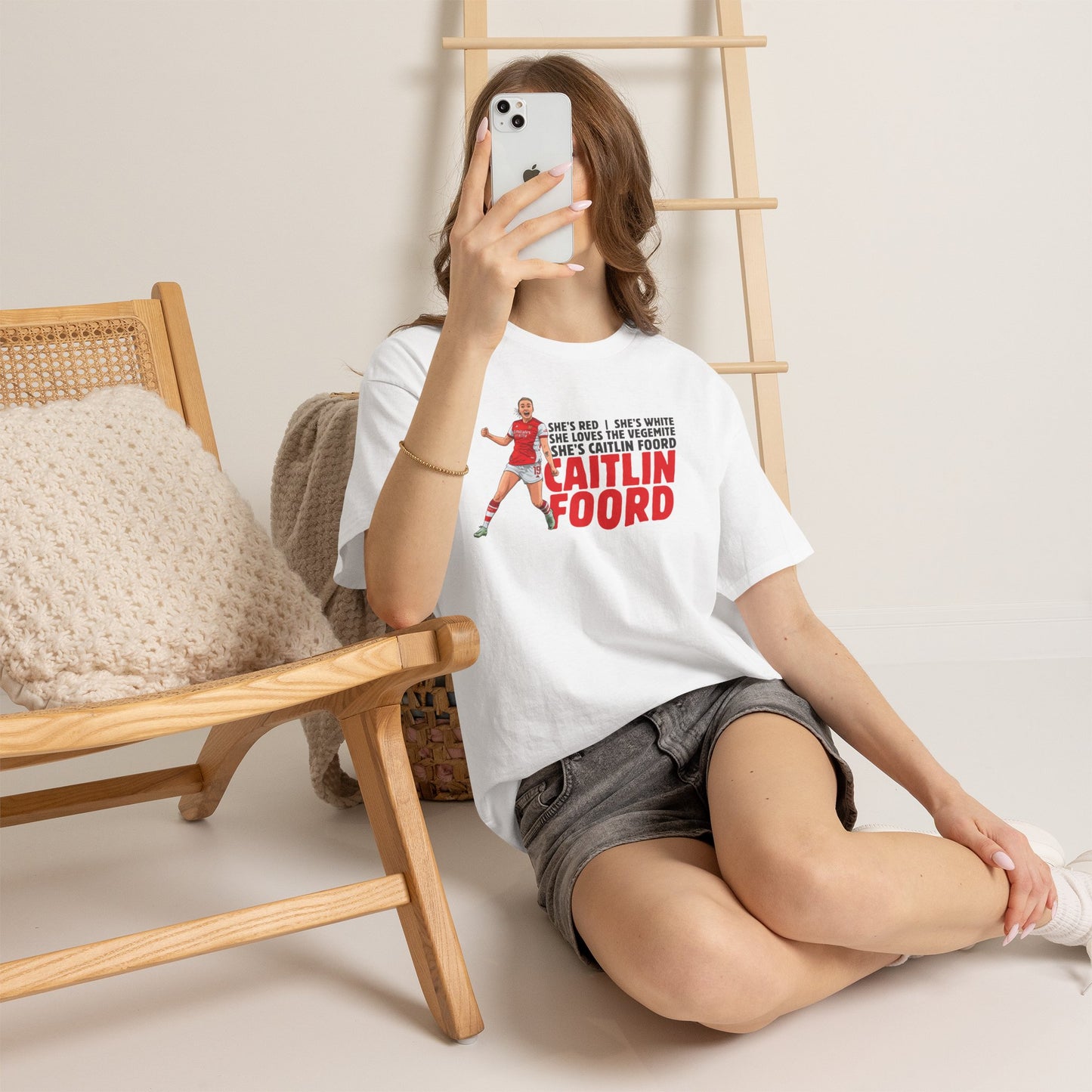 Caitlin Foord - Arsenal Chant tshirt