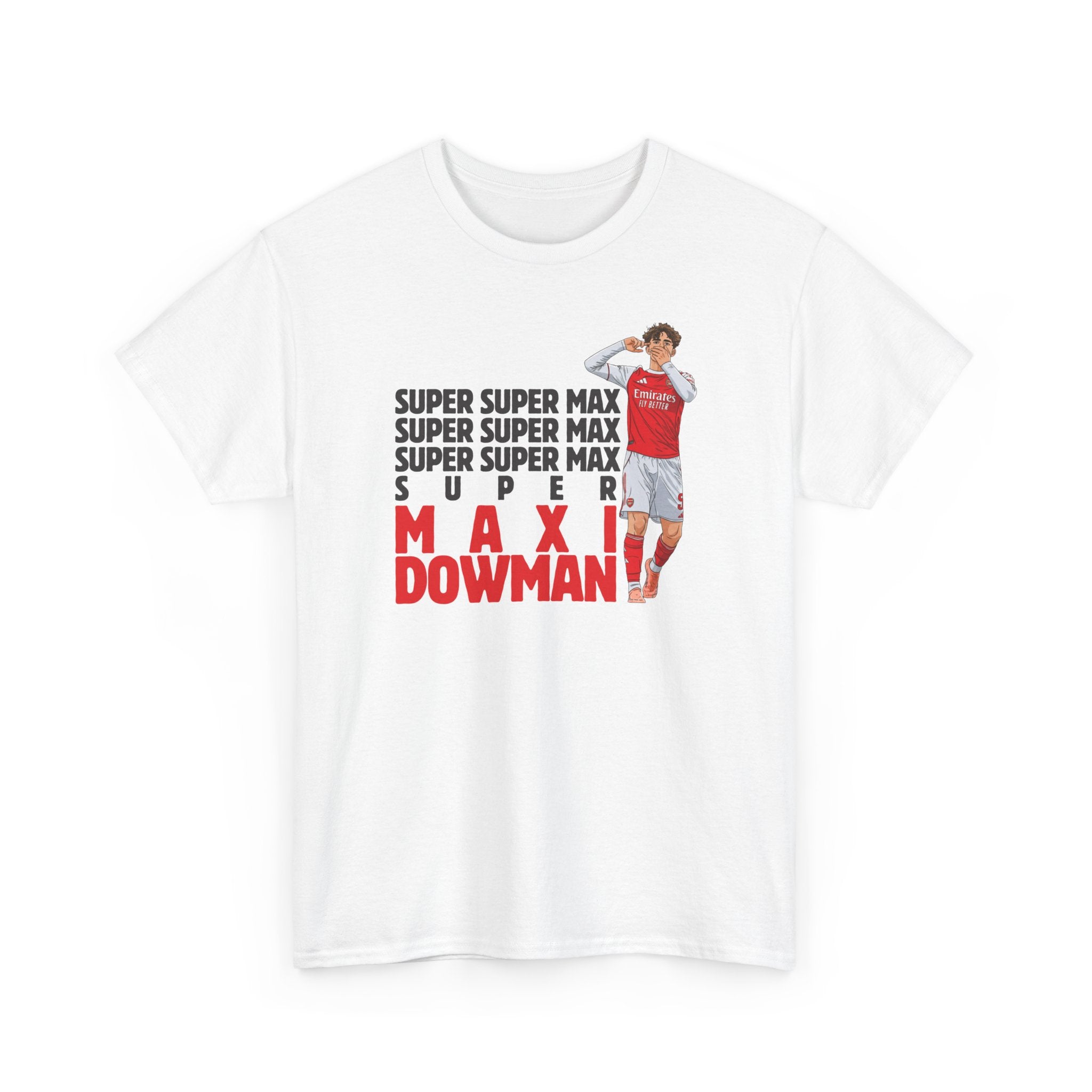 トップス rrrrrr dowman Max Dowman T-shirt | Arsenal Fan Top | Gift for Gooner – ForeverGooner