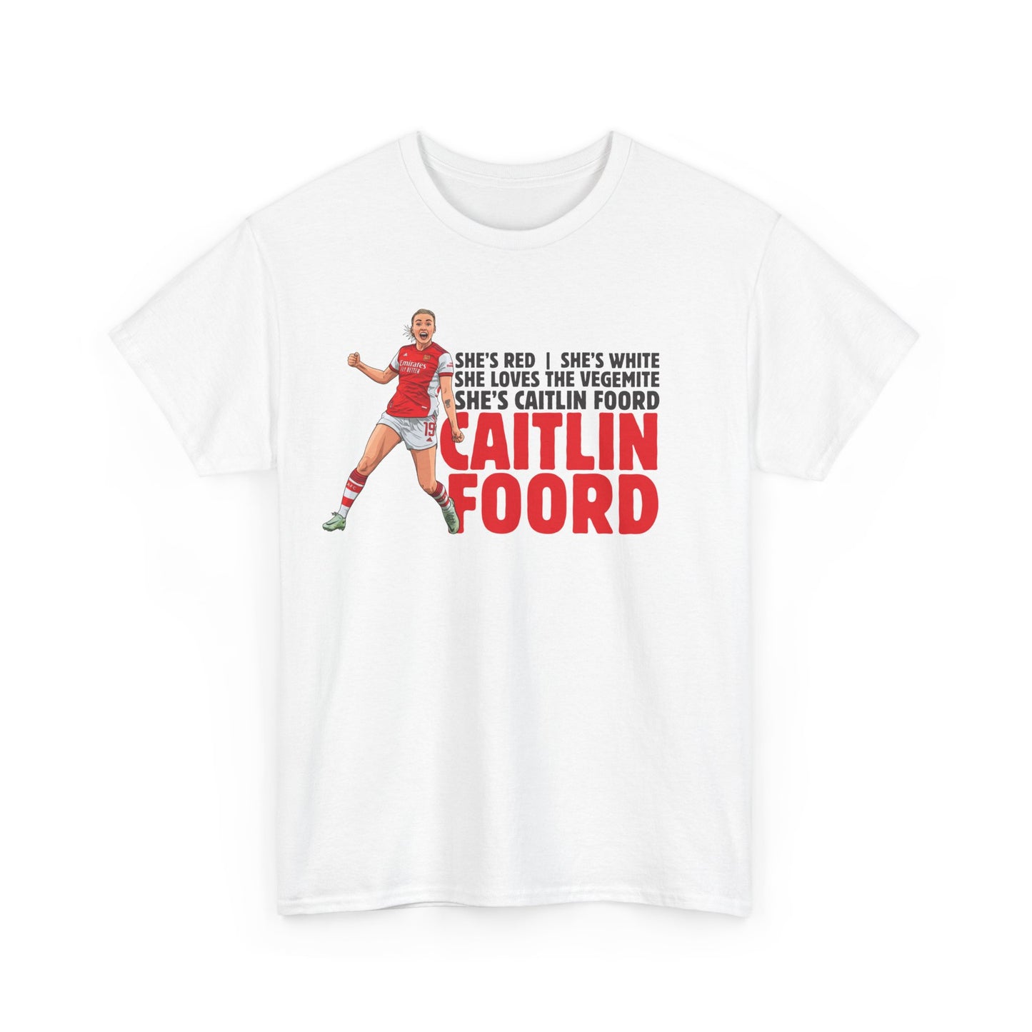 Caitlin Foord - Arsenal Chant tshirt