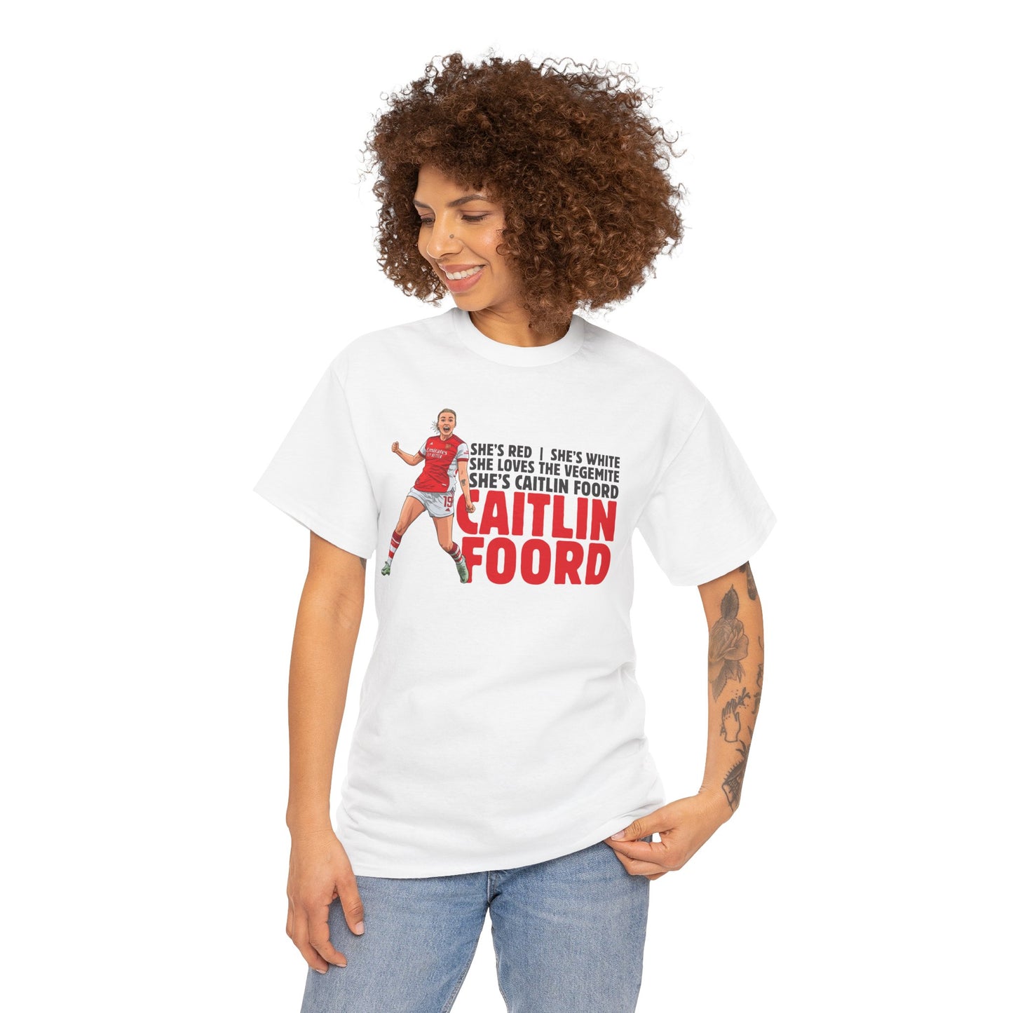 Caitlin Foord - Arsenal Chant tshirt