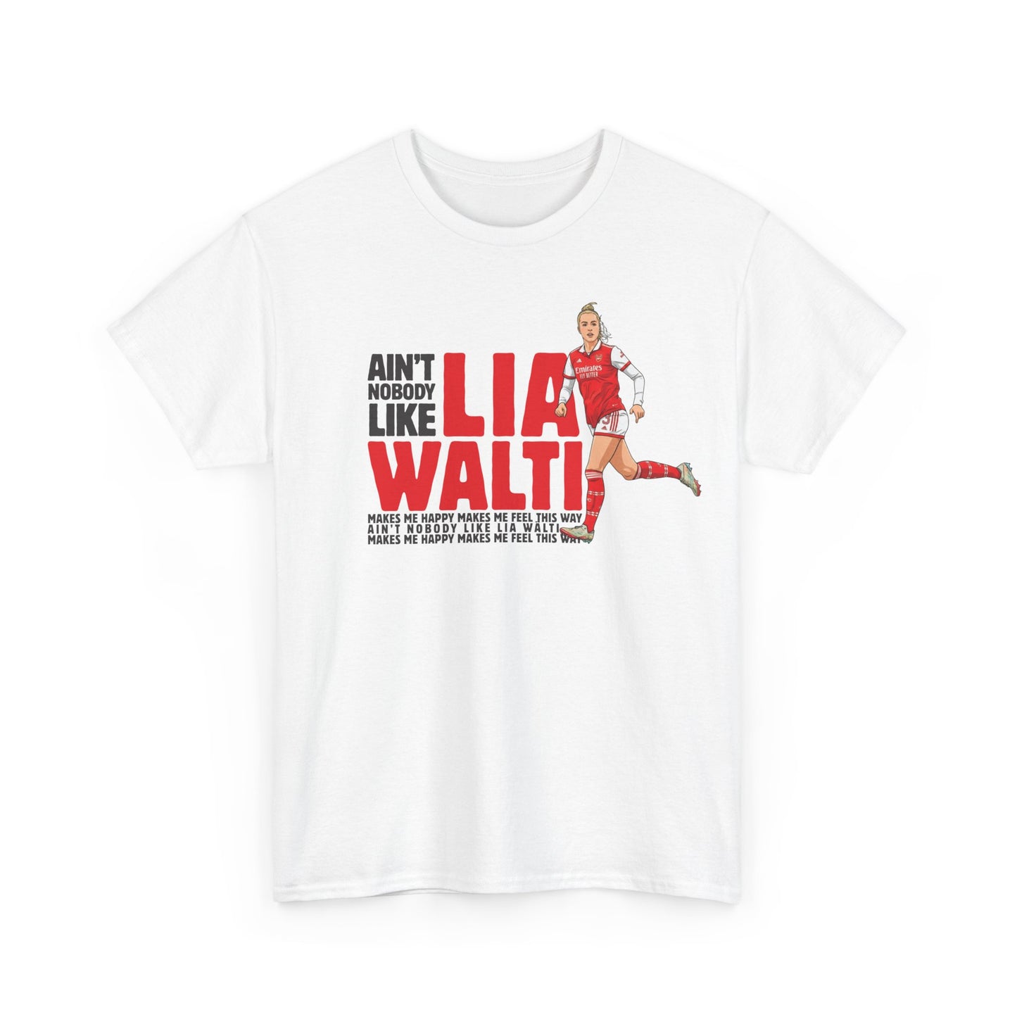 Lia Walti T-Shirt | Arsenal Women Chant Tshirt