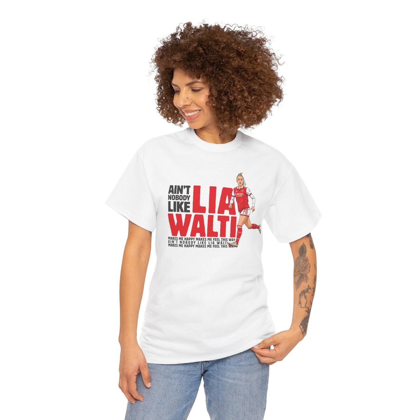 Lia Walti T-Shirt | Arsenal Women Chant Tshirt