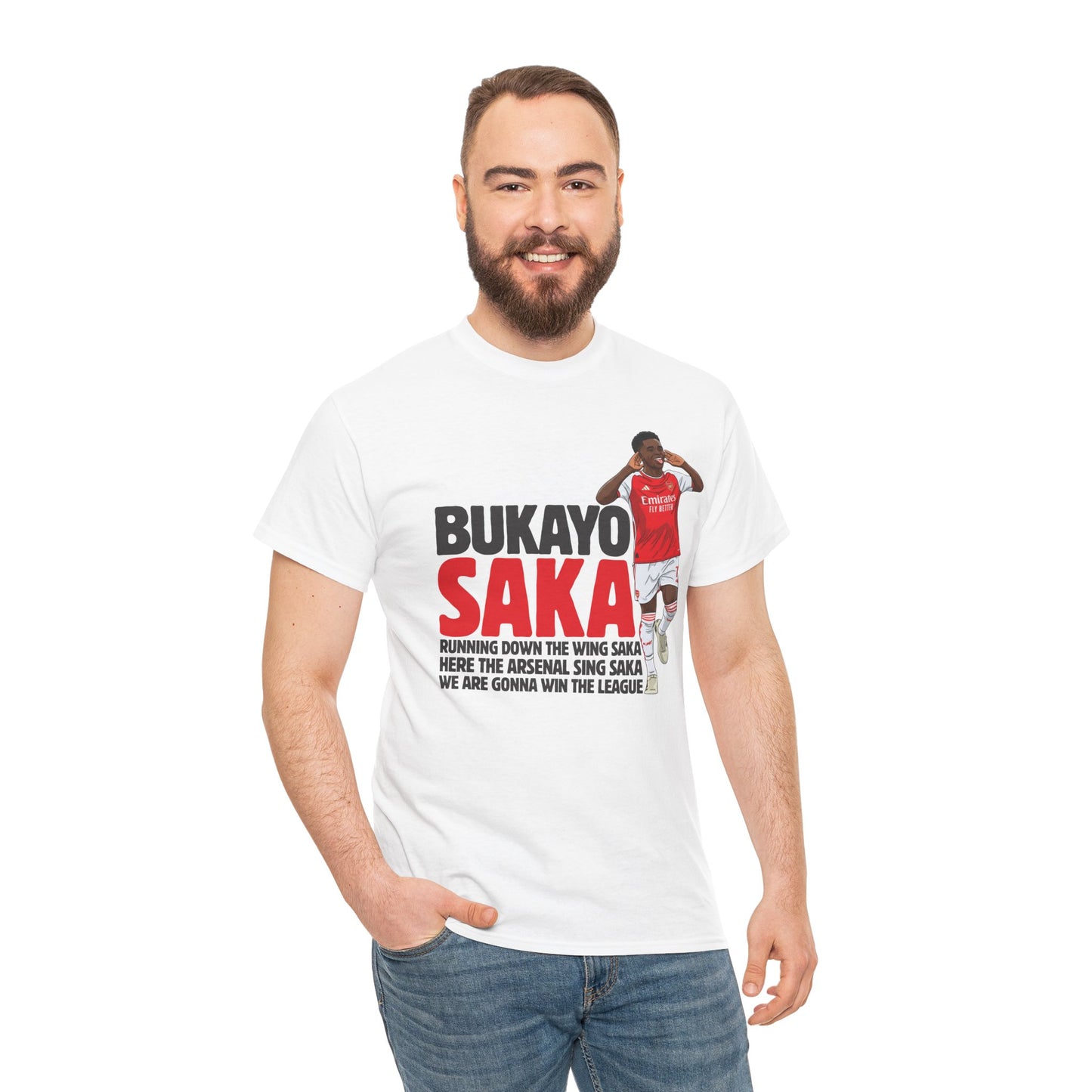 Bukayo Saka | Arsenal Chant T-Shirt