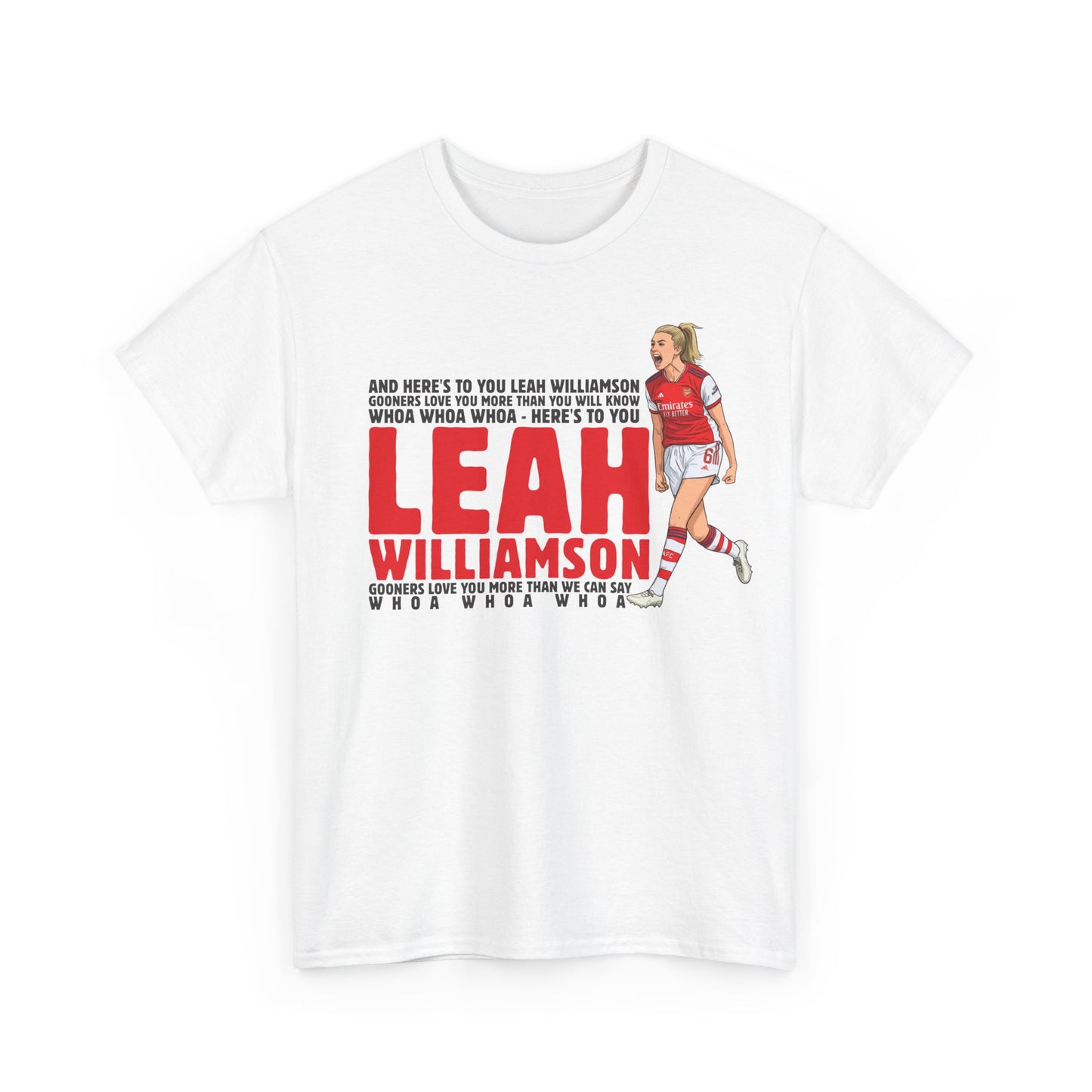 Leah Williamson | Arsenal Women Chant T-shirt