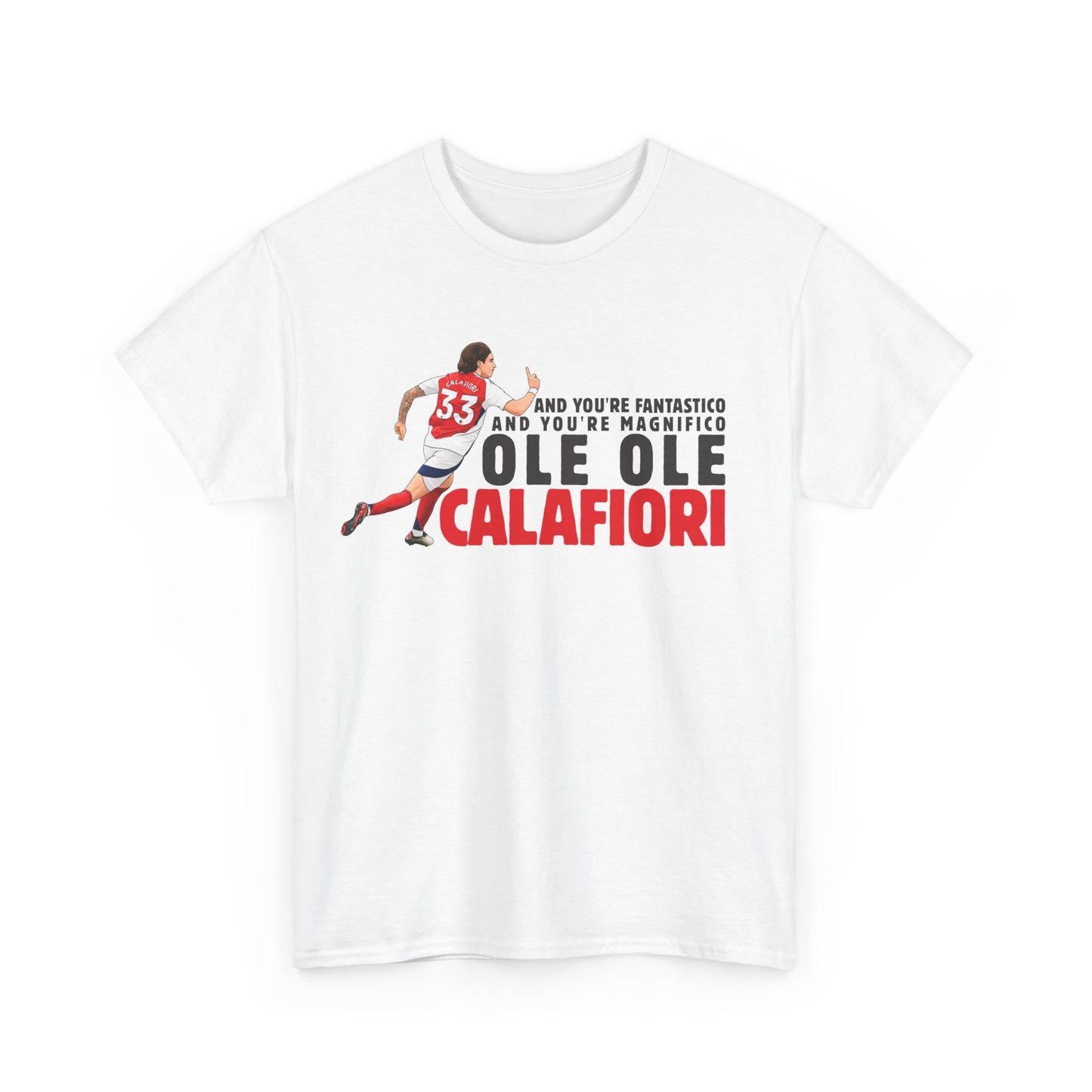 Riccardo Calafiori | Arsenal Chant T-Shirt