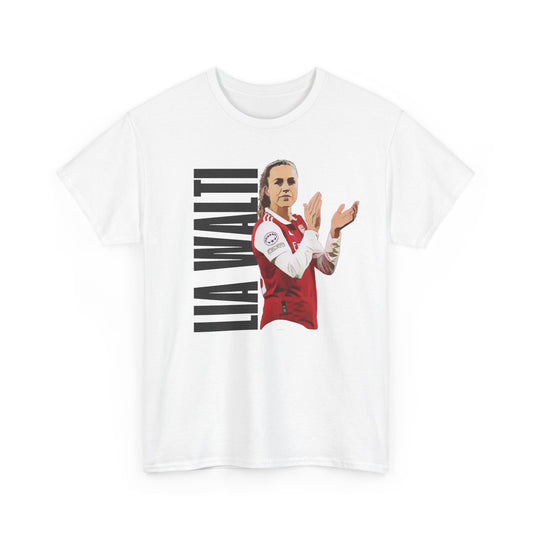 Lia Walti T-Shirt | Arsenal Fan Chant Apparel | Gooner Gift