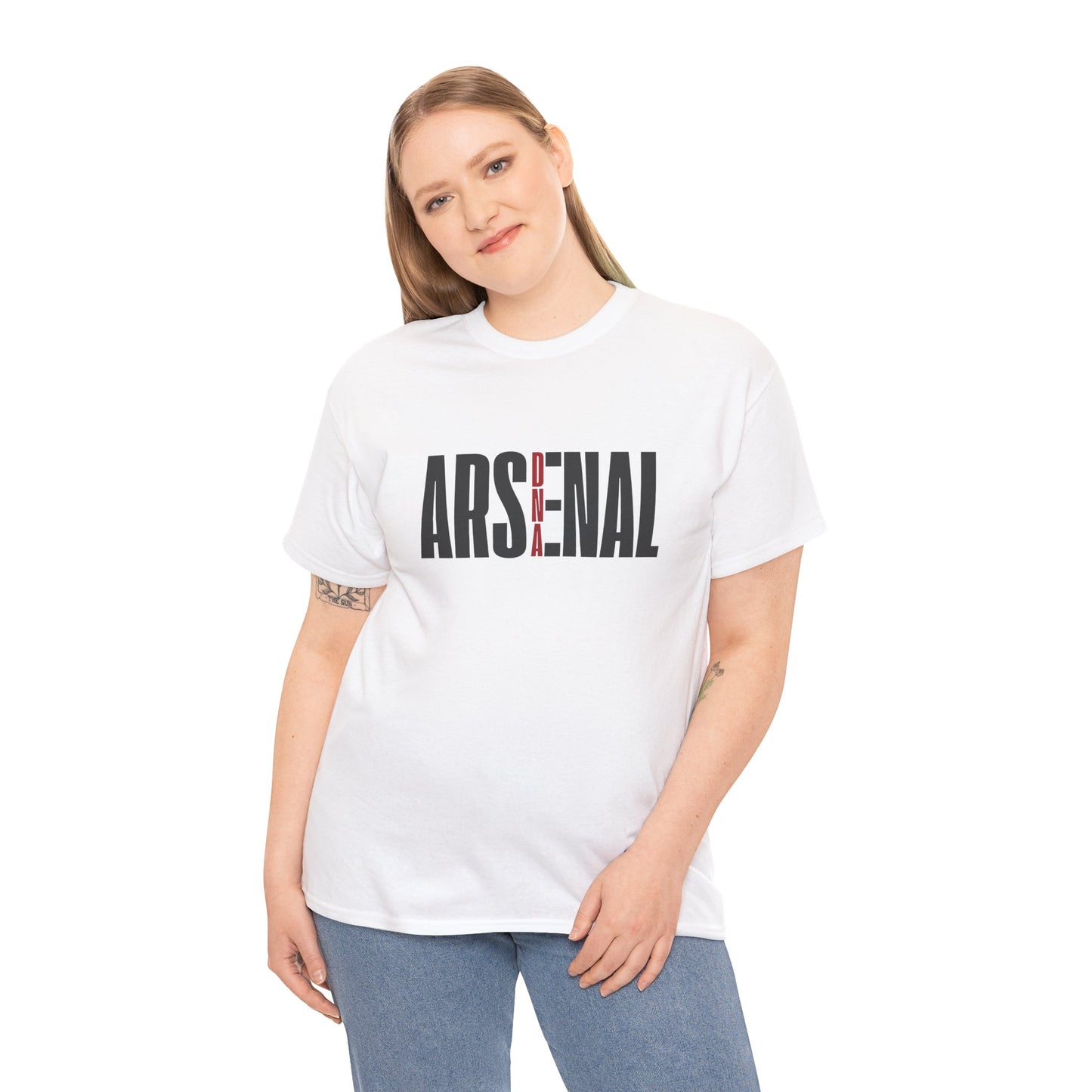 Arsenal DNA legends T-shirt Show your true Arsenal identity with the Arsenal DNA collection, a tribute to the club's rich heritage and iconic players. These bold designs celebrate the heart, passion, and pride that define every Gooner. Whether you're at the Emirates or cheering from home, these stylish tops let you wear your Arsenal DNA with pride. Perfect for die-hard fans looking to showcase their connection to the club's legacy.