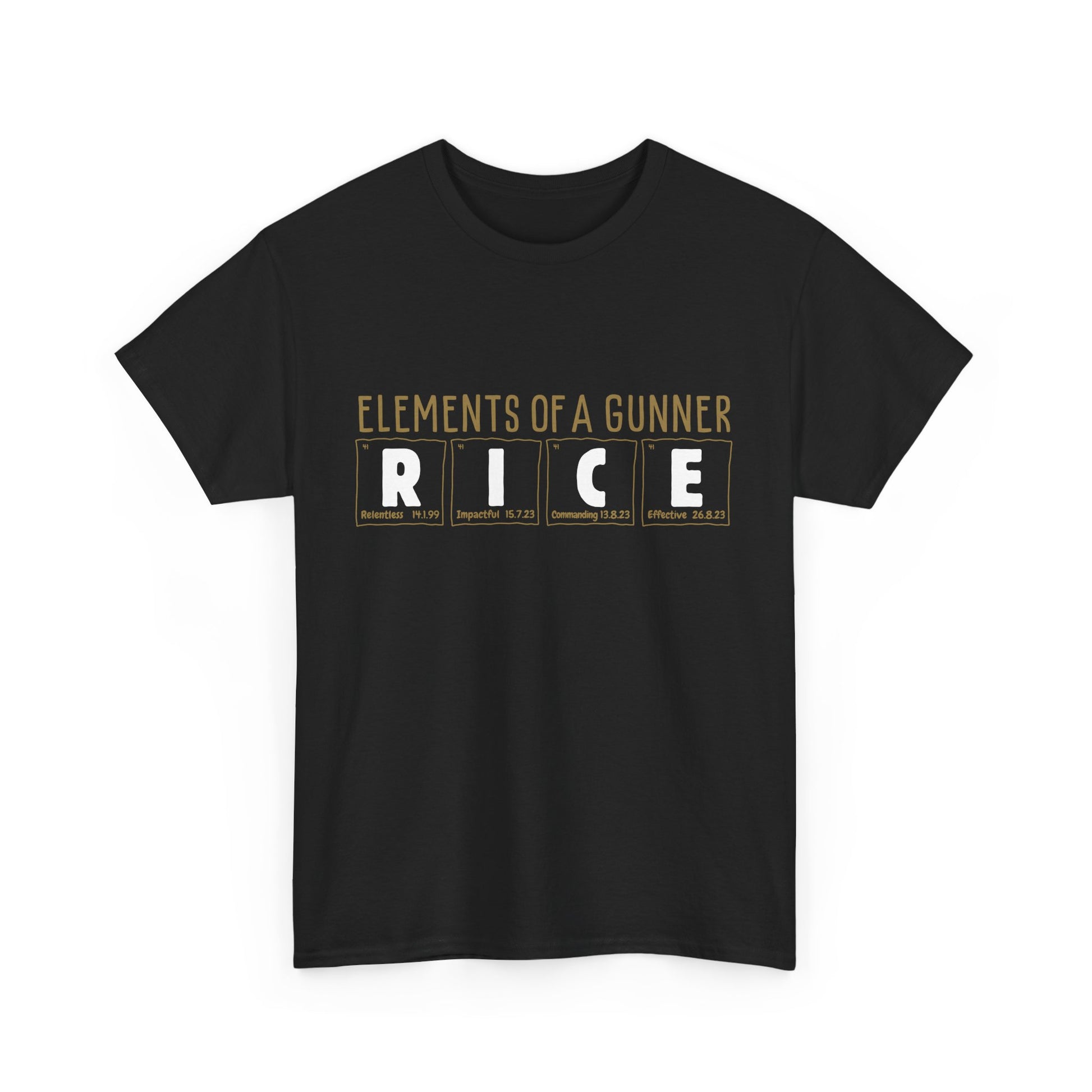 Declan Rice | Science of Football | Arsenal Science | Periodic Table | Arsenal men | Arsenal men T-Shirt | Arsenal women | Arsenal women |  Arsenal Clothing | Gooner Fashion | Arsenal T-shirt | Arsenal Art | Gooner T-shirt | Gift for him | Gift for Her | Gift for Gooner | Present for Gooner