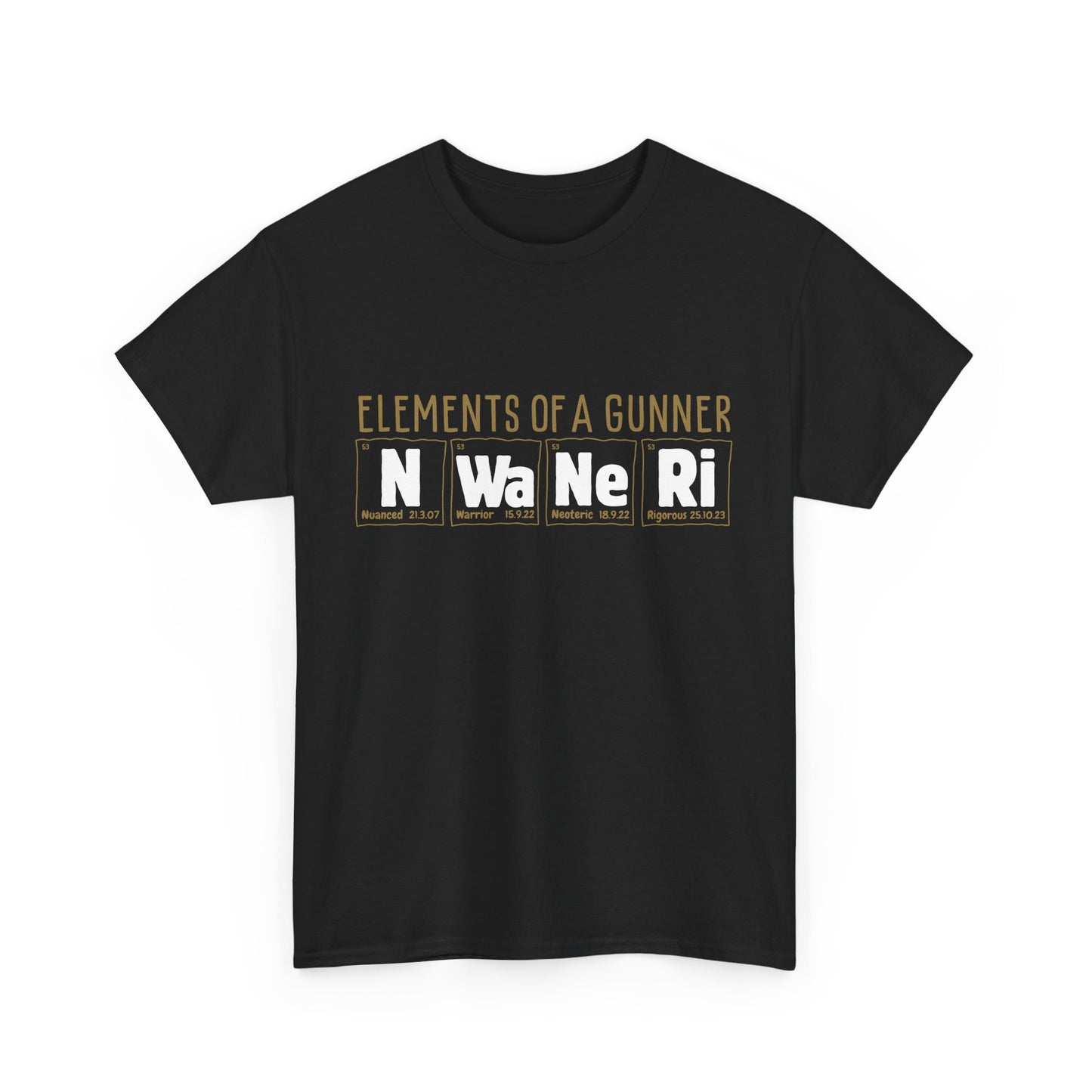 Ethan Nwaneri | Science of Football | Arsenal Science | Periodic Table | Arsenal men | Arsenal men T-Shirt | Arsenal women | Arsenal women |  Arsenal Clothing | Gooner Fashion | Arsenal T-shirt | Arsenal Art | Gooner T-shirt | Gift for him | Gift for Her | Gift for Gooner | Present for Gooner