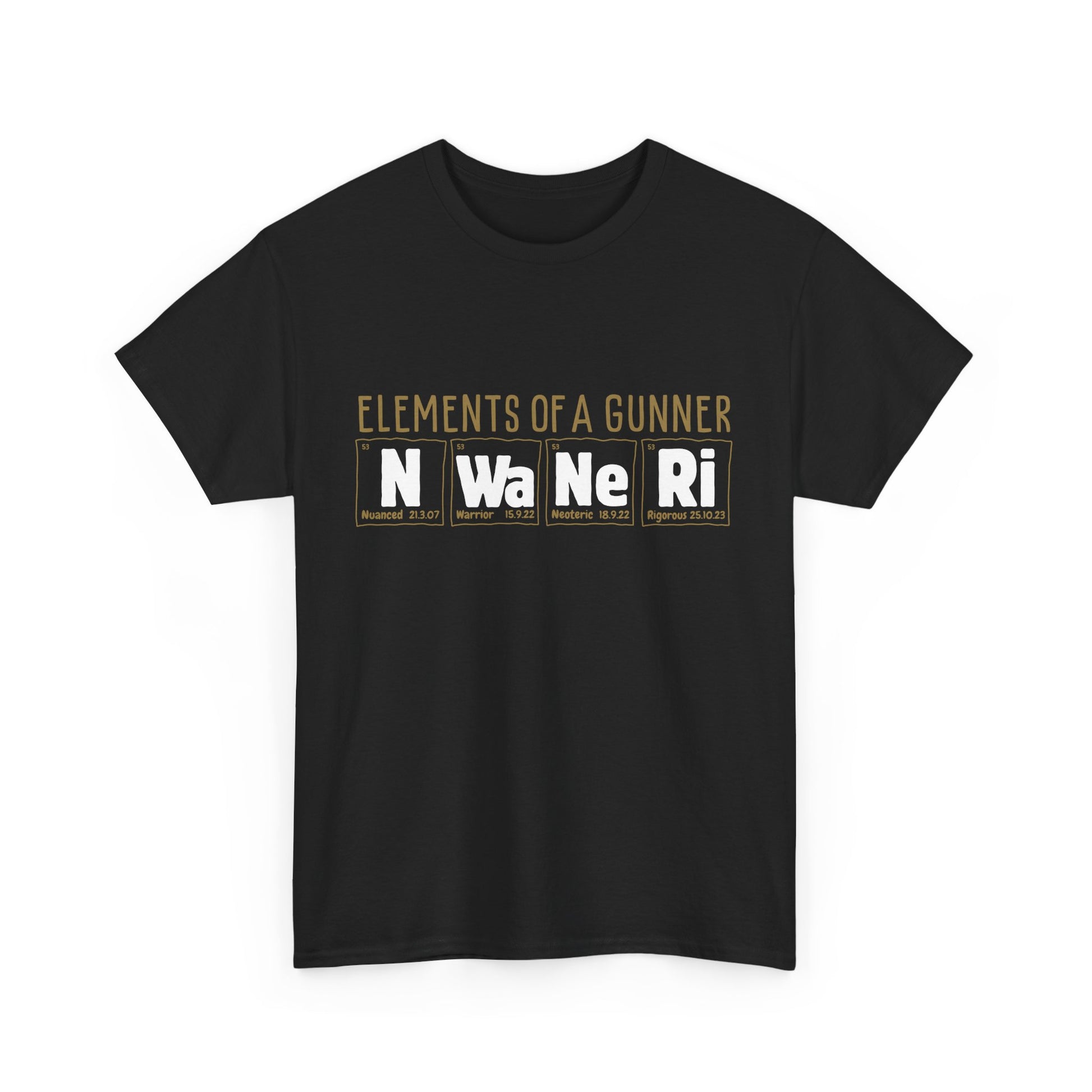 Ethan Nwaneri | Science of Football | Arsenal Science | Periodic Table | Arsenal men | Arsenal men T-Shirt | Arsenal women | Arsenal women |  Arsenal Clothing | Gooner Fashion | Arsenal T-shirt | Arsenal Art | Gooner T-shirt | Gift for him | Gift for Her | Gift for Gooner | Present for Gooner