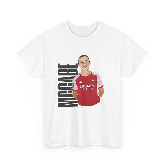 Katie McCabe T-shirt | Arsenal Fan Gear | McCabe Arsenal Player
Stand out with this exclusive Arsenal Fan Katie McCabe T-shirt with our unique© Design. Perfect gift for a Gooner, wearable Arsenal Art present showing your love for the Gunners.