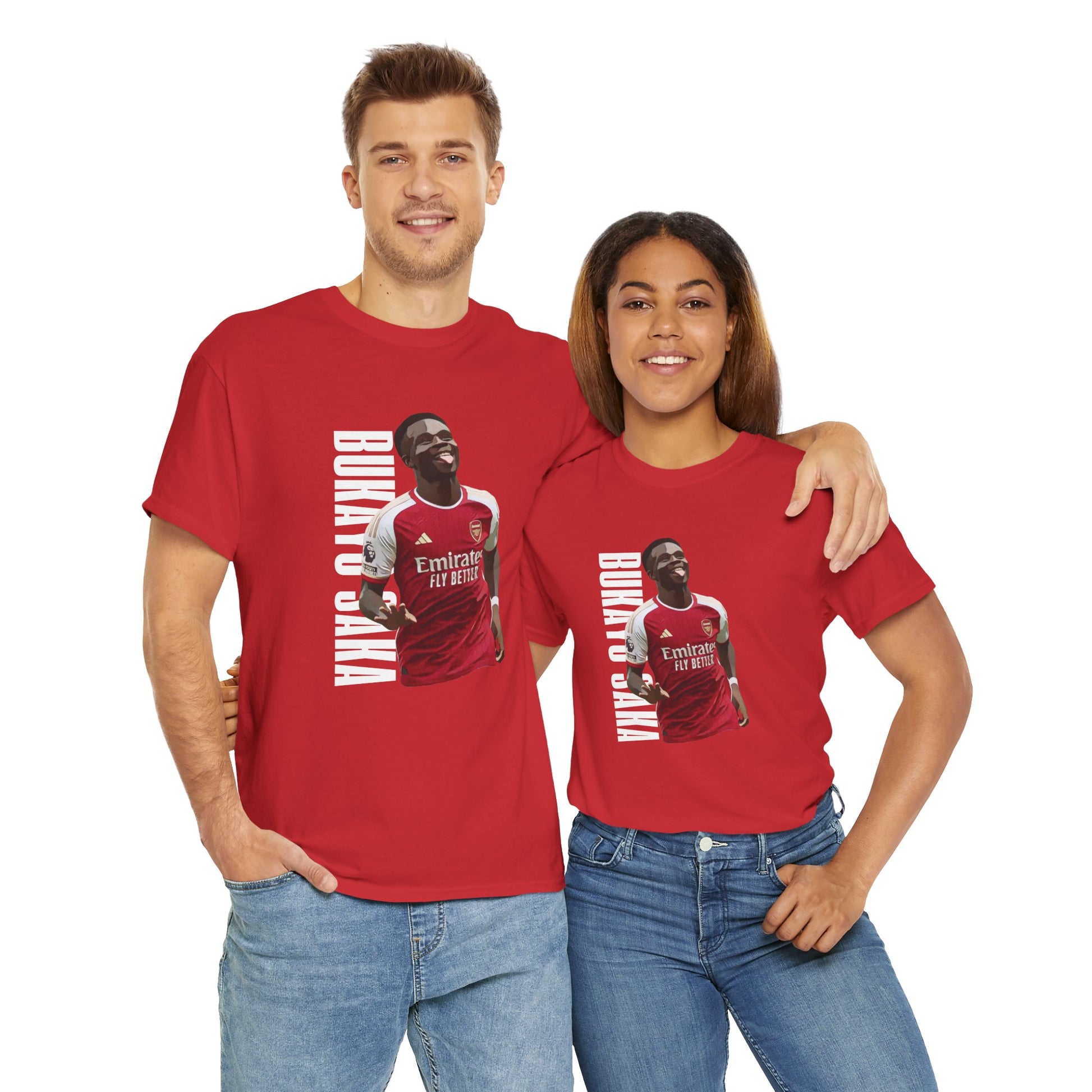 Exclusive Arsenal Fan Saka Bukayo T-shirt with our unique © Design. Perfect gift for a Gooner, wearable Arsenal Art present showing your love for the Gunners. Saka Bukayo | Arsenal Player Saka Bukayo | Saka Bukayo T-shirt  | Saka Arsenal | Saka Bukayo Chant | Gunner T-shirt | Arsenal men | Arsenal mens T-Shirt | Periodic Table | Arsenal Clothing | Gooner Fashion | Arsenal T-shirt | Arsenal Art | Gooner T-shirt | Gift for him | Gift for Her | Gift for Gooner | Present for Gooner