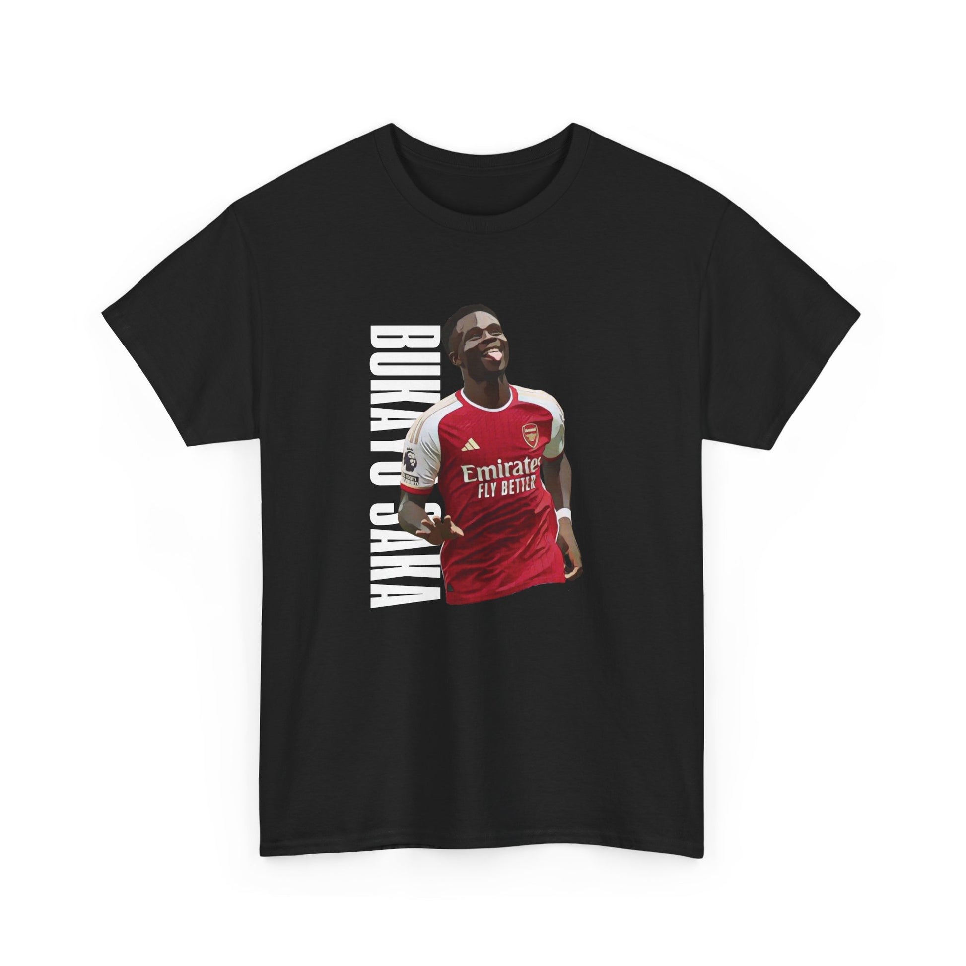 Exclusive Arsenal Fan Saka Bukayo T-shirt with our unique © Design. Perfect gift for a Gooner, wearable Arsenal Art present showing your love for the Gunners. Saka Bukayo | Arsenal Player Saka Bukayo | Saka Bukayo T-shirt  | Saka Arsenal | Saka Bukayo Chant | Gunner T-shirt | Arsenal men | Arsenal mens T-Shirt | Periodic Table | Arsenal Clothing | Gooner Fashion | Arsenal T-shirt | Arsenal Art | Gooner T-shirt | Gift for him | Gift for Her | Gift for Gooner | Present for Gooner