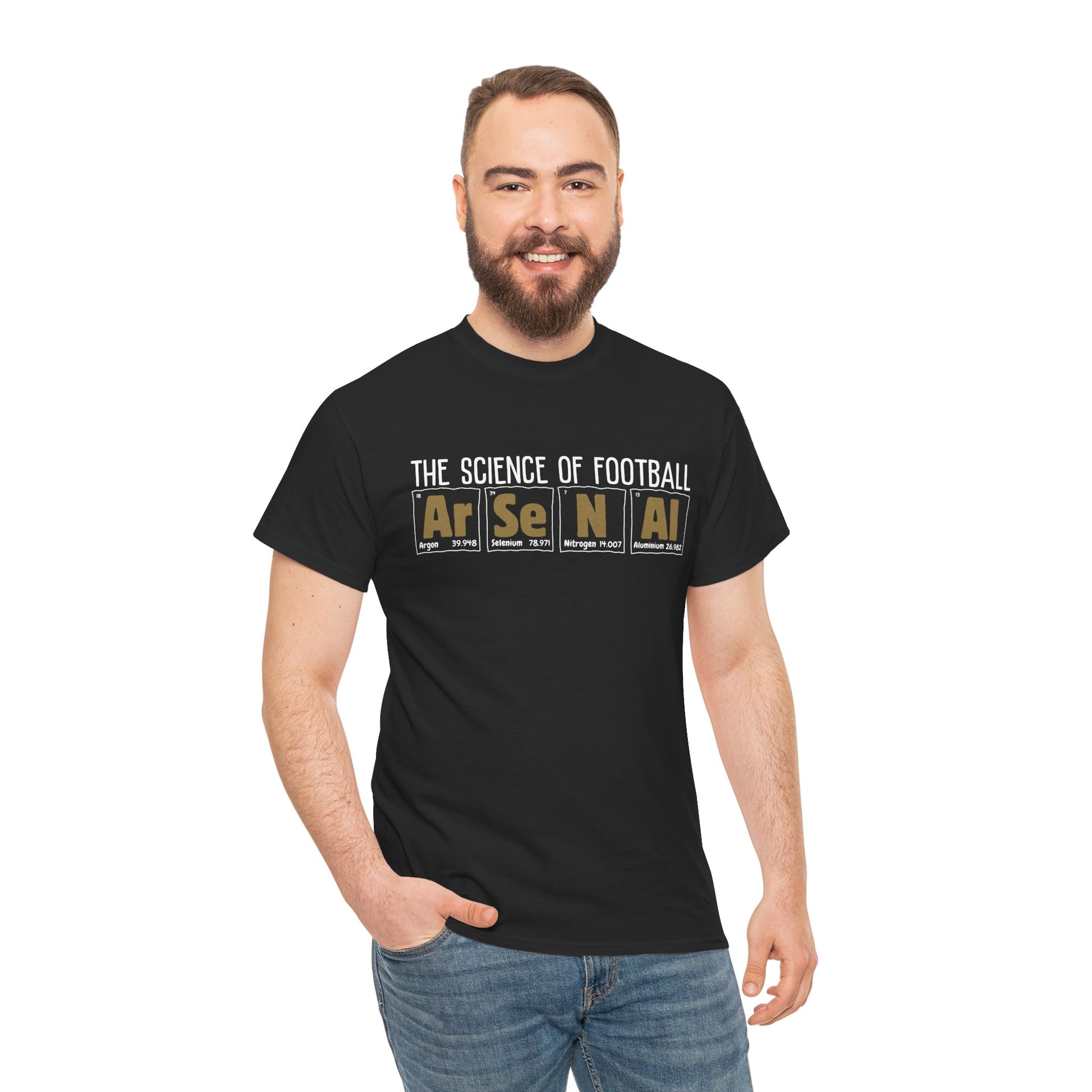 Arsenal Science | Periodic Table | Arsenal men | Arsenal men T-Shirt | Arsenal women | Arsenal women |  Arsenal Clothing | Gooner Fashion | Arsenal T-shirt | Arsenal Art | Gooner T-shirt | Gift for him | Gift for Her | Gift for Gooner | Present for Gooner