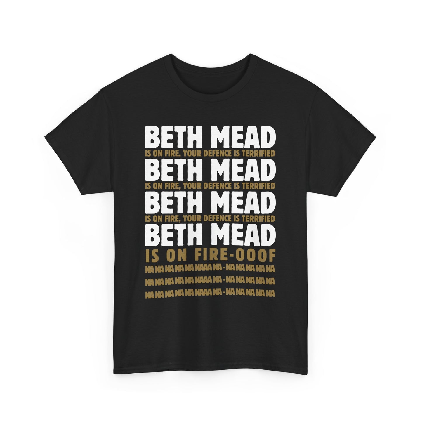 Exclusive Arsenal Fan Beth Mead T-shirt with our unique © Design. Perfect gift for a Gooner, wearable Arsenal Art present showing your love for the Gunners.
Beth Mead | Arsenal Player Beth Mead | Beth Mead T-shirt  | Mead Arsenal | Mead T-shirt | Beth Mead Chant | Gunner T-shirt | Arsenal women | Arsenal women T-Shirt | Periodic Table | Arsenal Clothing | Gooner Fashion | Arsenal T-shirt | Arsenal Art | Gooner T-shirt | Gift for him | Gift for Her | Gift for Gooner | Present for Gooner