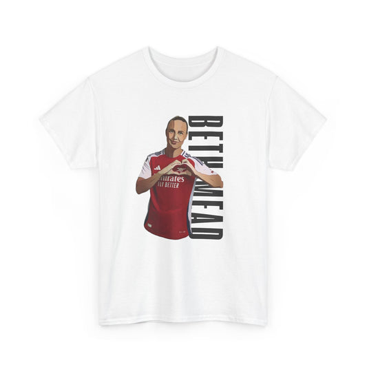 Exclusive Arsenal Beth Mead T-shirt with our unique © Design, perfect gift for a Gooner, wearable Arsenal Art present showing your love for the Gunners. Beth Mead | Arsenal Player Beth Mead| Beth Mead Arsenal | Beth Mead T-shirt | Beth Mead Chant | Gunner T-shirt | Arsenal women's | Arsenal women's T-Shirt | Periodic Table | Arsenal Clothing | Gooner Fashion | Arsenal T-shirt | Arsenal Art | Gooner T-shirt | Gift for him | Gift for Her | Gift for Gooner | Present for Gooner