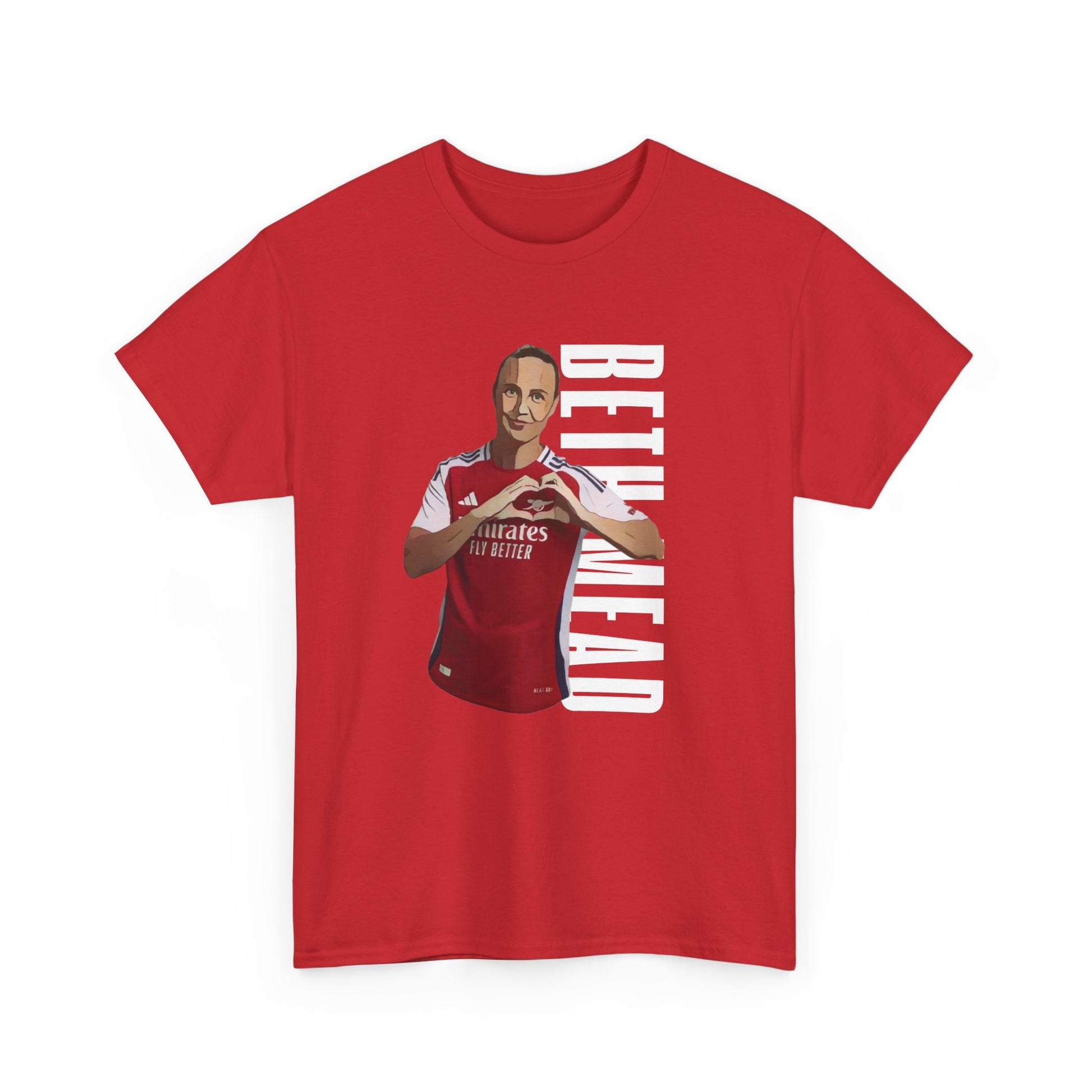 Exclusive Arsenal Beth Mead T-shirt with our unique © Design, perfect gift for a Gooner, wearable Arsenal Art present showing your love for the Gunners. Beth Mead | Arsenal Player Beth Mead| Beth Mead Arsenal | Beth Mead T-shirt | Beth Mead Chant | Gunner T-shirt | Arsenal women's | Arsenal women's T-Shirt | Periodic Table | Arsenal Clothing | Gooner Fashion | Arsenal T-shirt | Arsenal Art | Gooner T-shirt | Gift for him | Gift for Her | Gift for Gooner | Present for Gooner