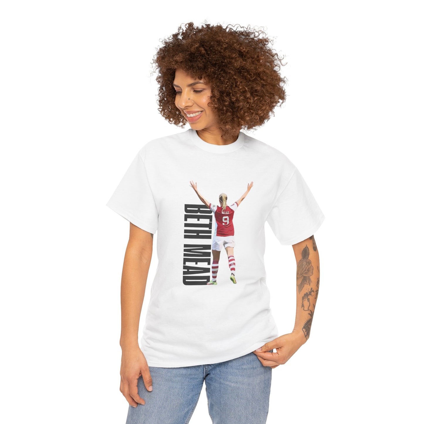 Exclusive Arsenal Beth Mead T-shirt with our unique © Design, perfect gift for a Gooner, wearable Arsenal Art present showing your love for the Gunners. Beth Mead | Arsenal Player Beth Mead| Beth Mead Arsenal | Beth Mead T-shirt | Beth Mead Chant | Gunner T-shirt | Arsenal women's | Arsenal women's T-Shirt | Periodic Table | Arsenal Clothing | Gooner Fashion | Arsenal T-shirt | Arsenal Art | Gooner T-shirt | Gift for him | Gift for Her | Gift for Gooner | Present for Gooner