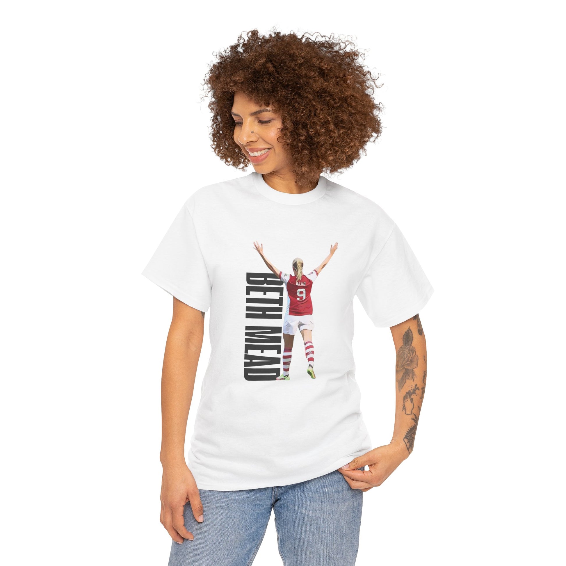 Exclusive Arsenal Beth Mead T-shirt with our unique © Design, perfect gift for a Gooner, wearable Arsenal Art present showing your love for the Gunners. Beth Mead | Arsenal Player Beth Mead| Beth Mead Arsenal | Beth Mead T-shirt | Beth Mead Chant | Gunner T-shirt | Arsenal women's | Arsenal women's T-Shirt | Periodic Table | Arsenal Clothing | Gooner Fashion | Arsenal T-shirt | Arsenal Art | Gooner T-shirt | Gift for him | Gift for Her | Gift for Gooner | Present for Gooner