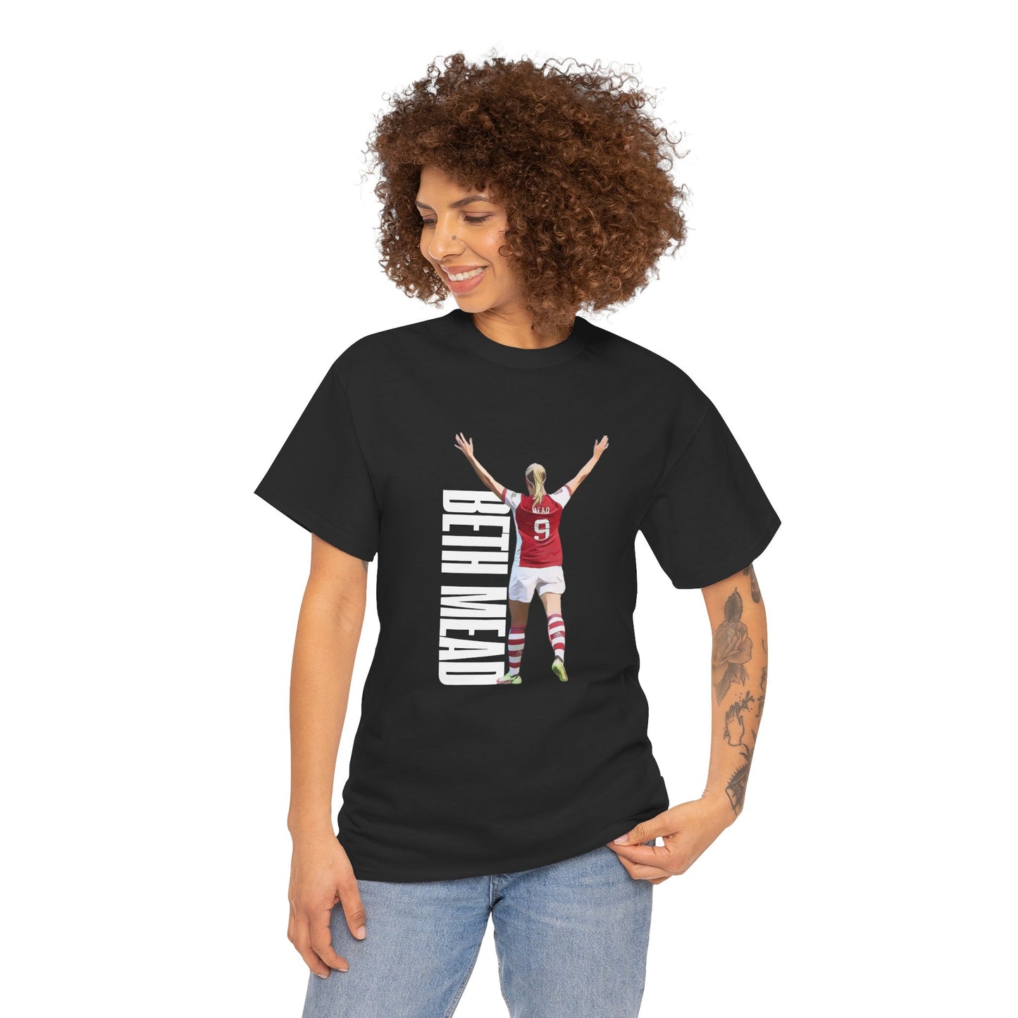Exclusive Arsenal Beth Mead T-shirt with our unique © Design, perfect gift for a Gooner, wearable Arsenal Art present showing your love for the Gunners. Beth Mead | Arsenal Player Beth Mead| Beth Mead Arsenal | Beth Mead T-shirt | Beth Mead Chant | Gunner T-shirt | Arsenal women's | Arsenal women's T-Shirt | Periodic Table | Arsenal Clothing | Gooner Fashion | Arsenal T-shirt | Arsenal Art | Gooner T-shirt | Gift for him | Gift for Her | Gift for Gooner | Present for Gooner