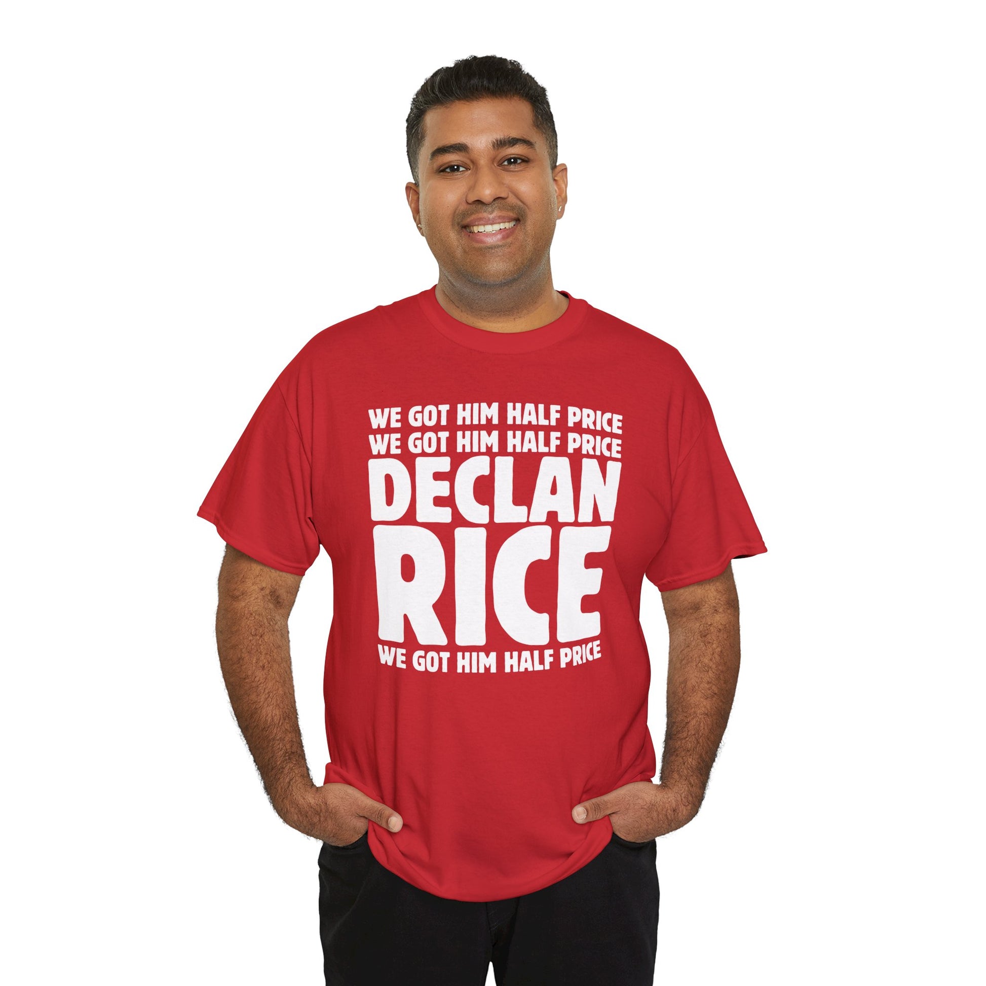 Exclusive Arsenal Fan Declan RiceT-shirt with our unique © Design. Perfect gift for a Gooner, wearable Arsenal Art present showing your love for the Gunners. Declan Rice| Arsenal Player Declan Rice | Declan Rice T-shirt  | Rice Arsenal | Rice T-shirt | Declan Rice Chant | Gunner T-shirt | Arsenal men | Arsenal men T-Shirt | Periodic Table | Arsenal Clothing | Gooner Fashion | Arsenal T-shirt | Arsenal Art | Gooner T-shirt | Gift for him | Gift for Her | Gift for Gooner | Present for Gooner