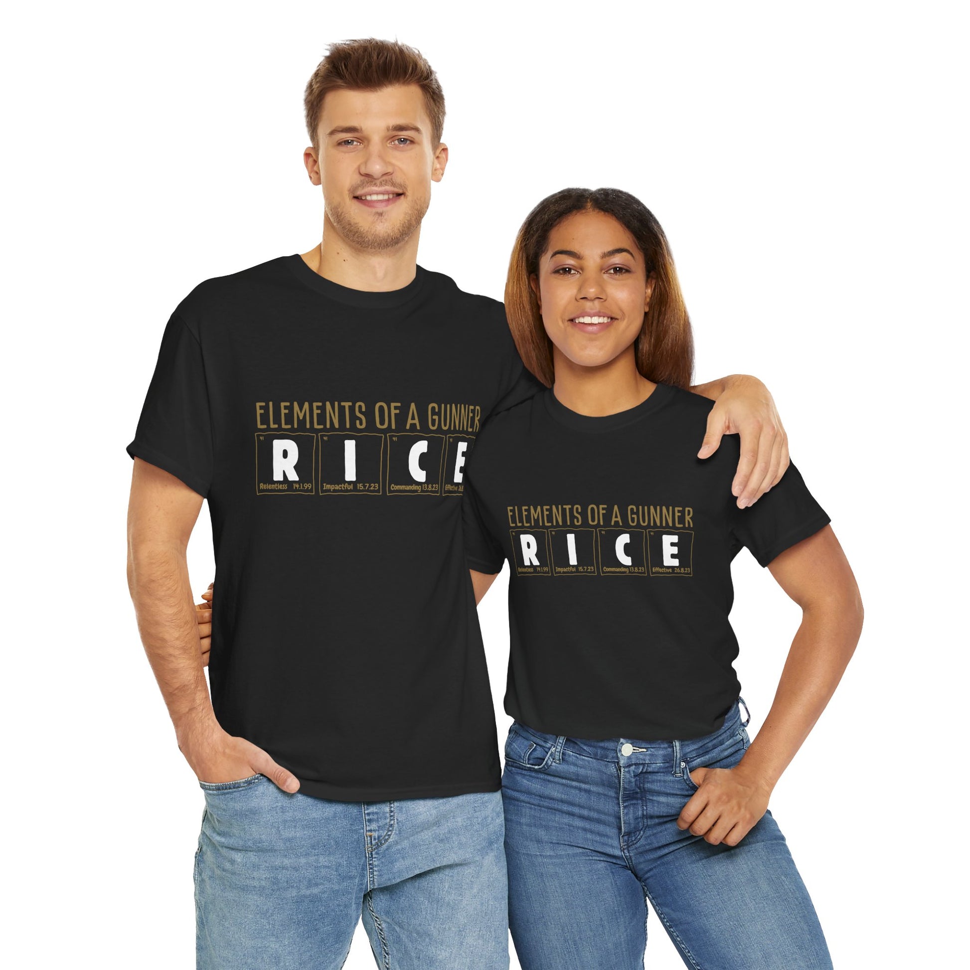 Declan Rice | Science of Football | Arsenal Science | Periodic Table | Arsenal men | Arsenal men T-Shirt | Arsenal women | Arsenal women |  Arsenal Clothing | Gooner Fashion | Arsenal T-shirt | Arsenal Art | Gooner T-shirt | Gift for him | Gift for Her | Gift for Gooner | Present for Gooner