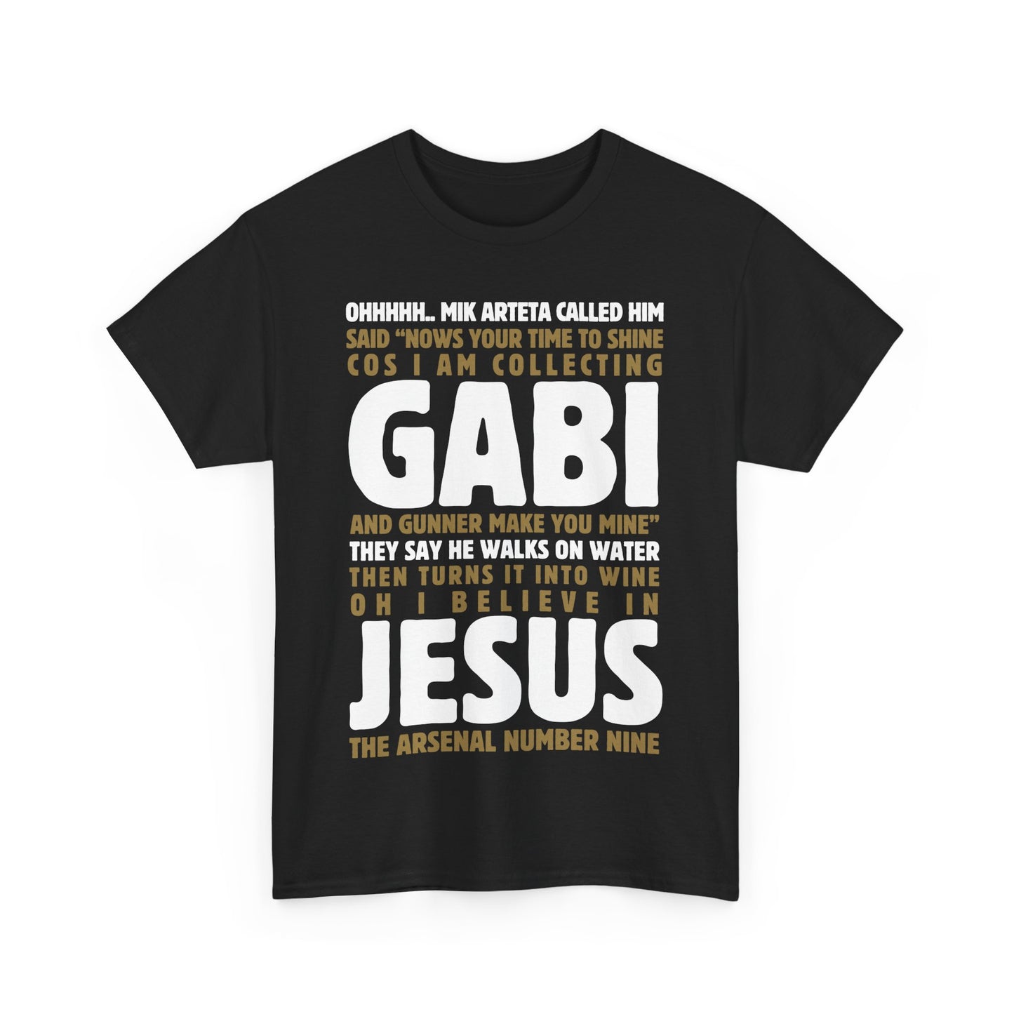 Exclusive Arsenal Fan Gabriel Jesus T-shirt with our unique © Design. Perfect gift for a Gooner, wearable Arsenal Art present showing your love for the Gunners.
Gabriel Jesus | Arsenal Player Gabriel Jesus | Gabriel Jesus T-shirt  | Jesus Arsenal | Jesus T-shirt | Gabriel Jesus Chant | Gunner T-shirt | Arsenal men | Arsenal men T-Shirt | Periodic Table | Arsenal Clothing | Gooner Fashion | Arsenal T-shirt | Arsenal Art | Gooner T-shirt | Gift for him | Gift for Her | Gift for Gooner | Present for Gooner