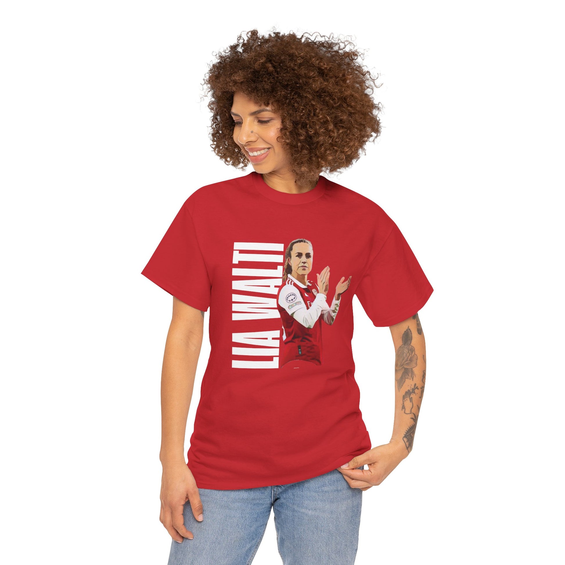 Exclusive Arsenal Lia Walti T-shirt with our unique © Design, perfect gift for a Gooner, wearable Arsenal Art present showing your love for the Gunners. Lia Walti| Arsenal Player Lia Walti | Wälti Lia T-shirt  | Walti Arsenal | Lia Walti T-shirt | Lia Walti Chant | Gunner T-shirt | Arsenal women's | Arsenal women's T-Shirt | Periodic Table | Arsenal Clothing | Gooner Fashion | Arsenal T-shirt | Arsenal Art | Gooner T-shirt | Gift for him | Gift for Her | Gift for Gooner | Present for Gooner